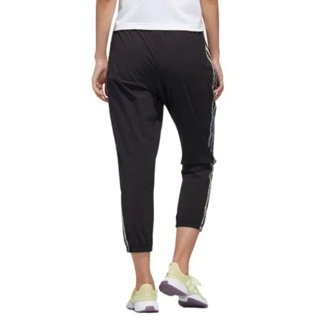 Adidas 7/8 Track Women Training Pant Black / Yellow Tint Fm6139