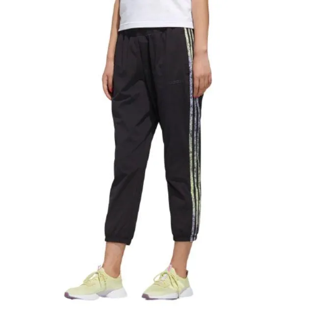 Adidas 7/8 Track Women Training Pant Black / Yellow Tint Fm6139