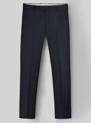 Blue Merino Wool Pants