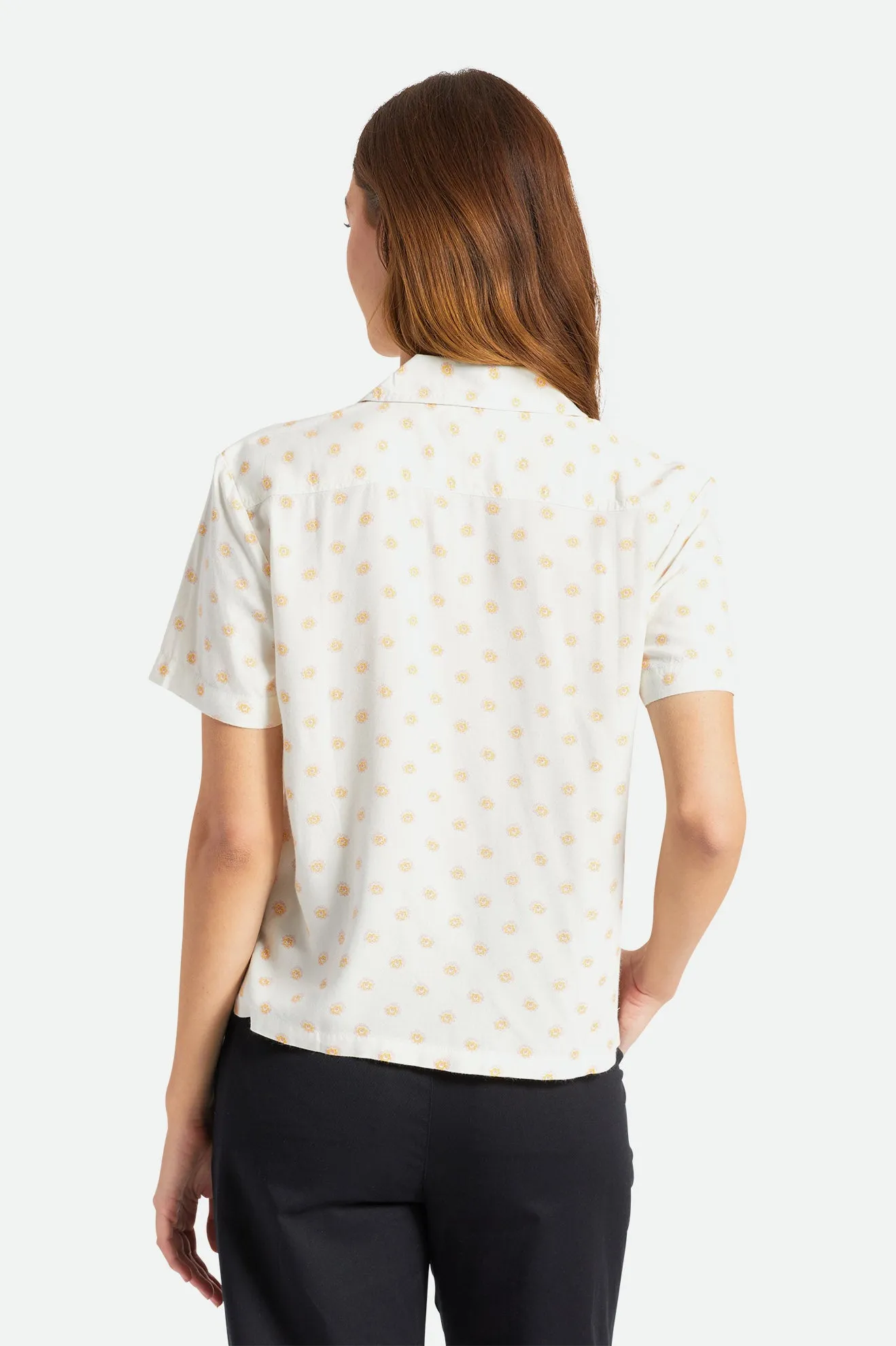 Bunker Daisy Dot S/S Woven - Off White