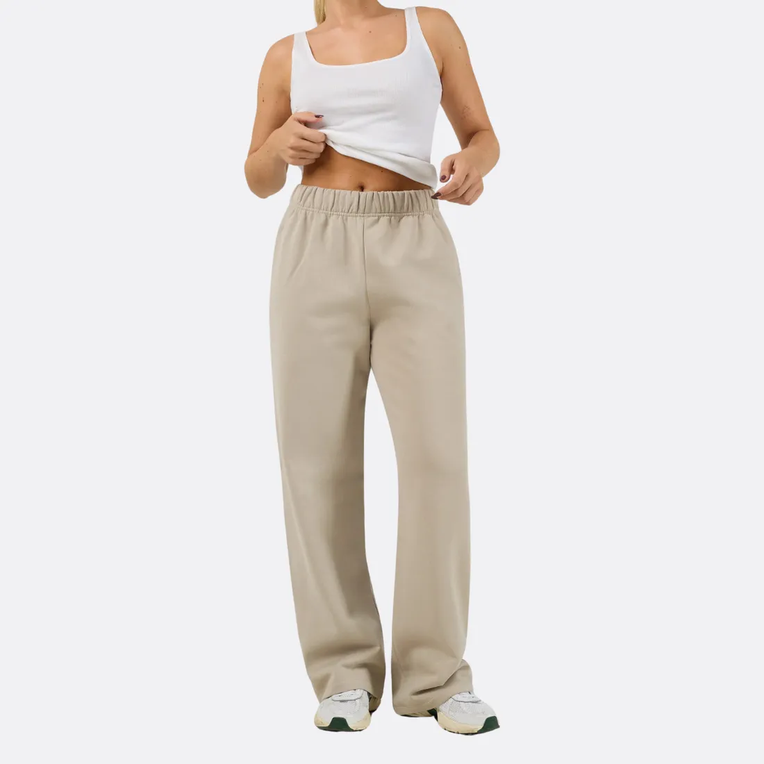 Comfort Zone Tracksuit Pants - Taupe