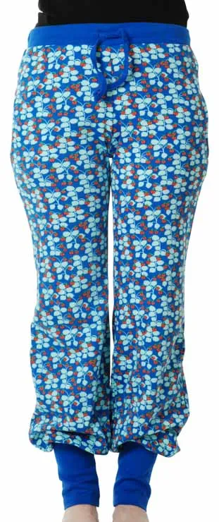 DUNS Adult Baggy Pants - Strawberries Blue