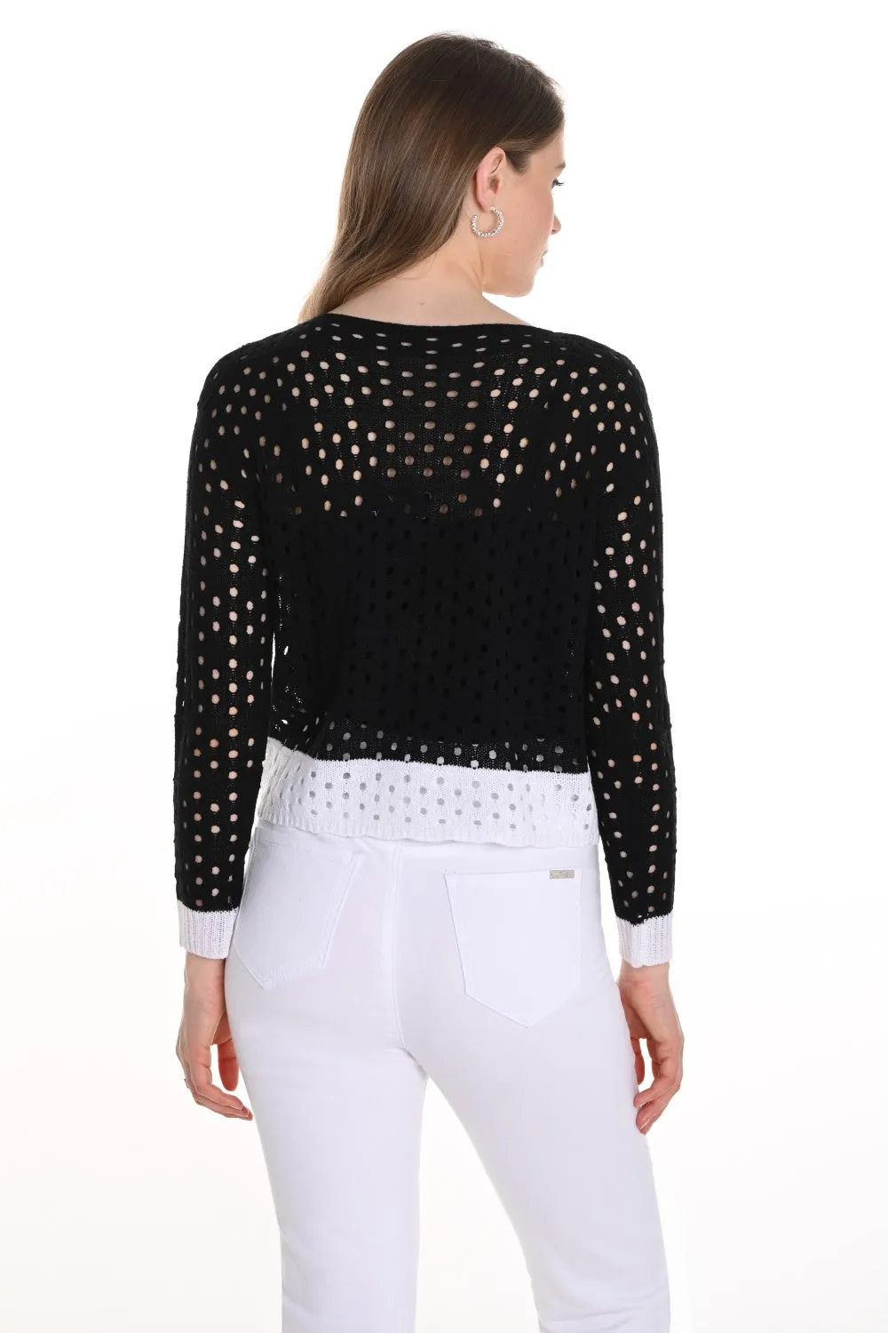 Frank Lyman Top 256745U Black/White