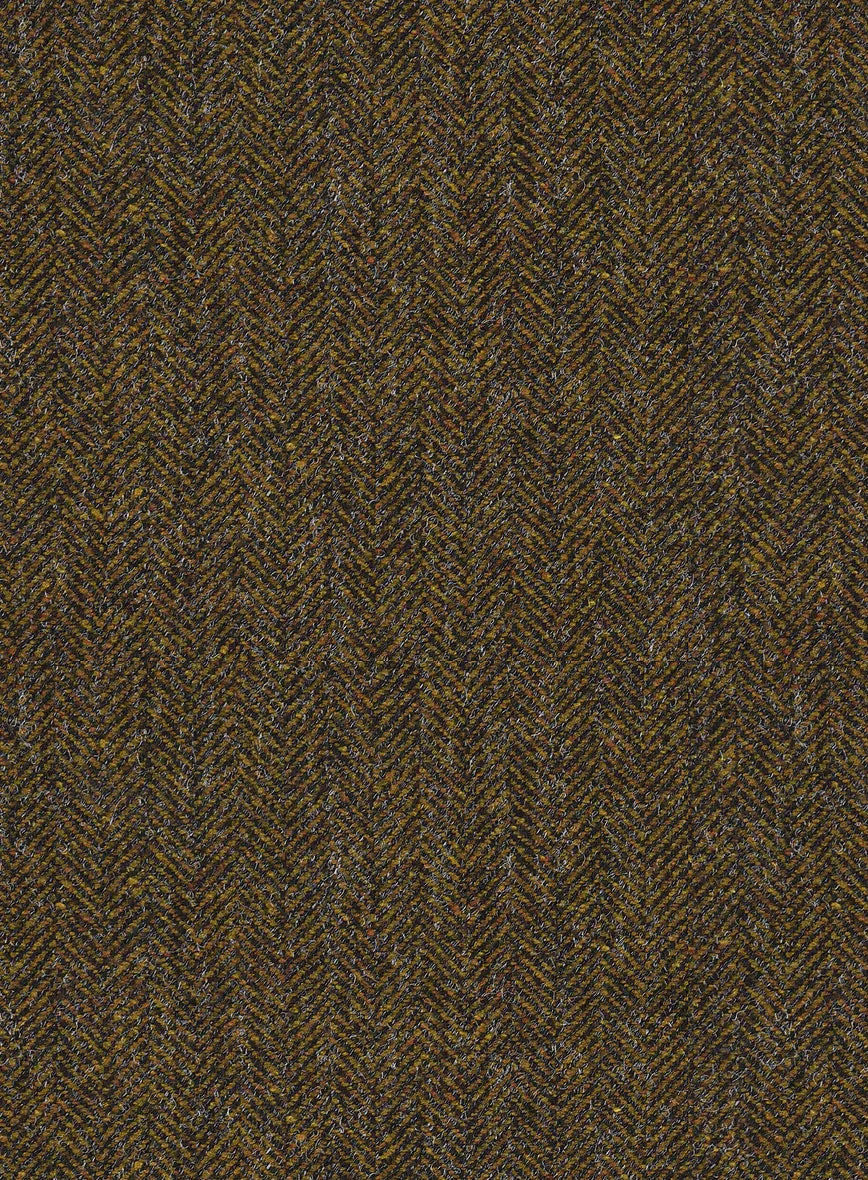 Haberdasher Mustard Brown Tweed Pants