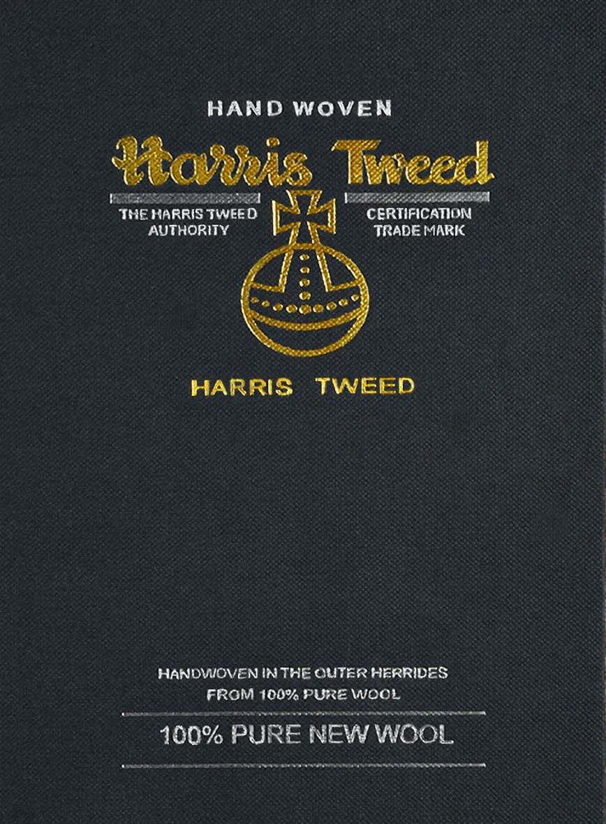 Harris Tweed Dark Brown Herringbone Suit