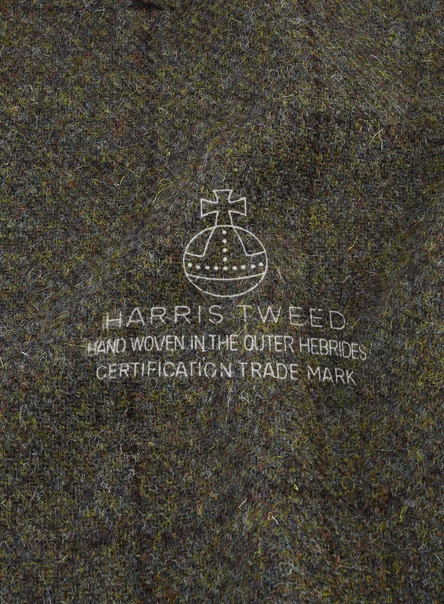 Harris Tweed Dark Green Check Suit