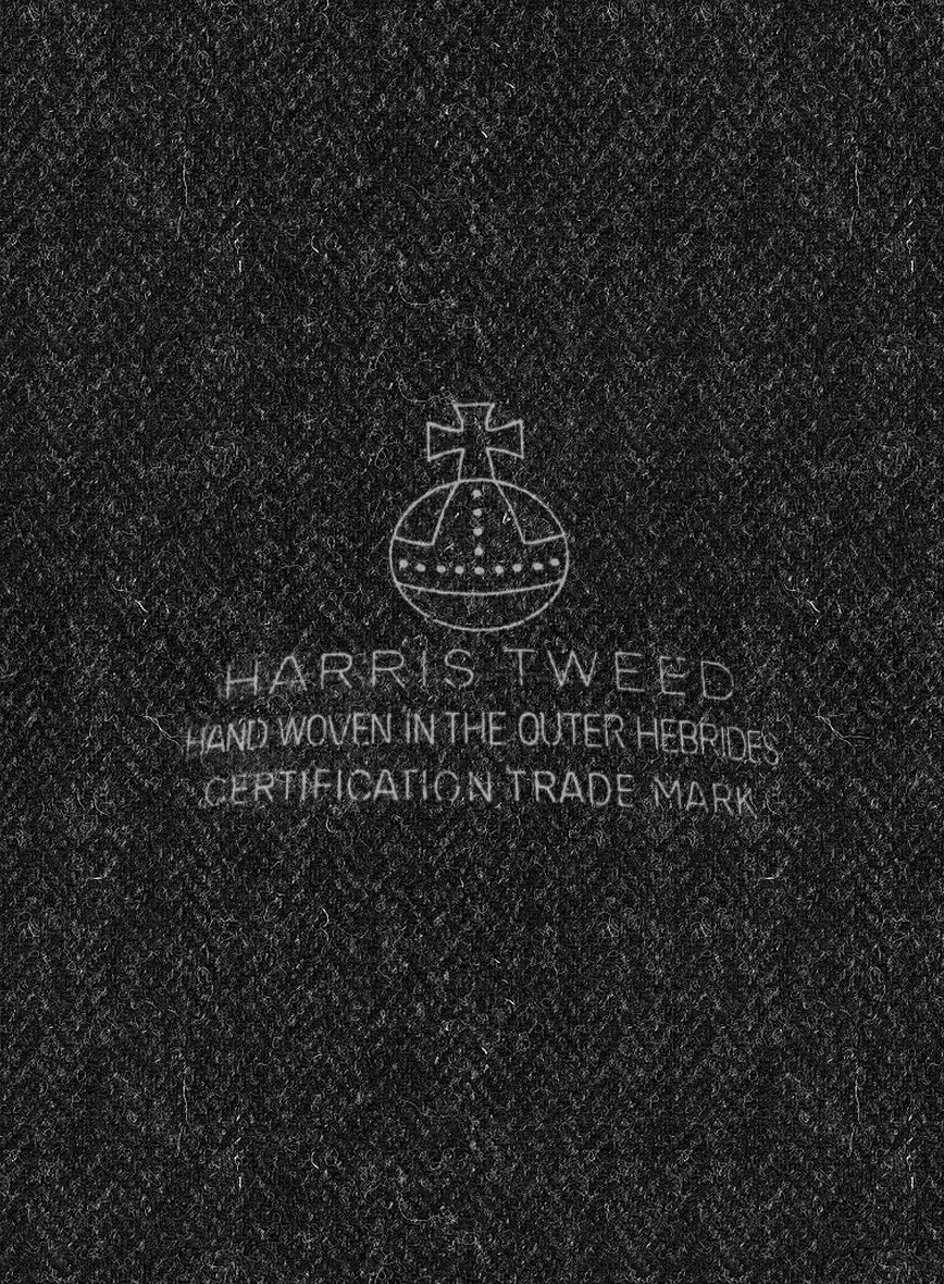 Harris Tweed Royal Charcoal Suit