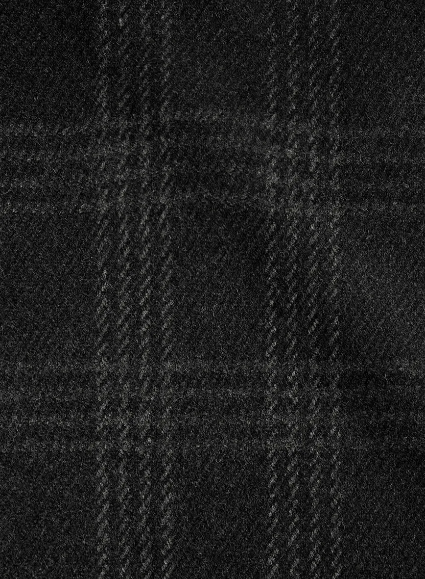 Highlander Black Tartan Tweed Pants