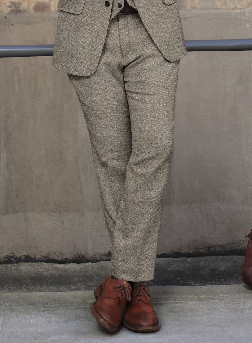 Highlander Greige Tweed Suit