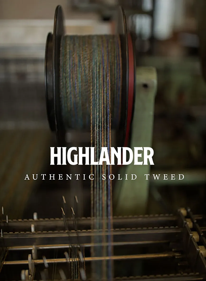 Highlander Greige Tweed Suit