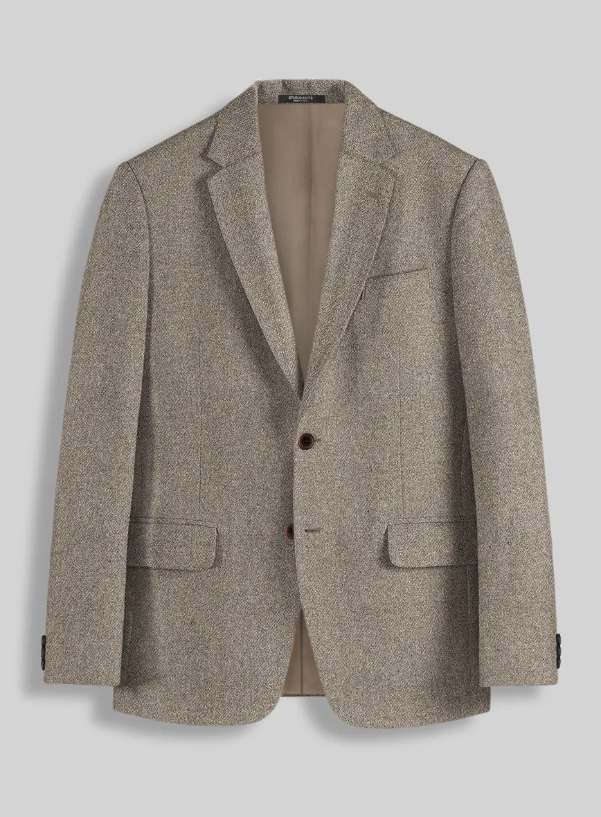 Highlander Greige Tweed Suit