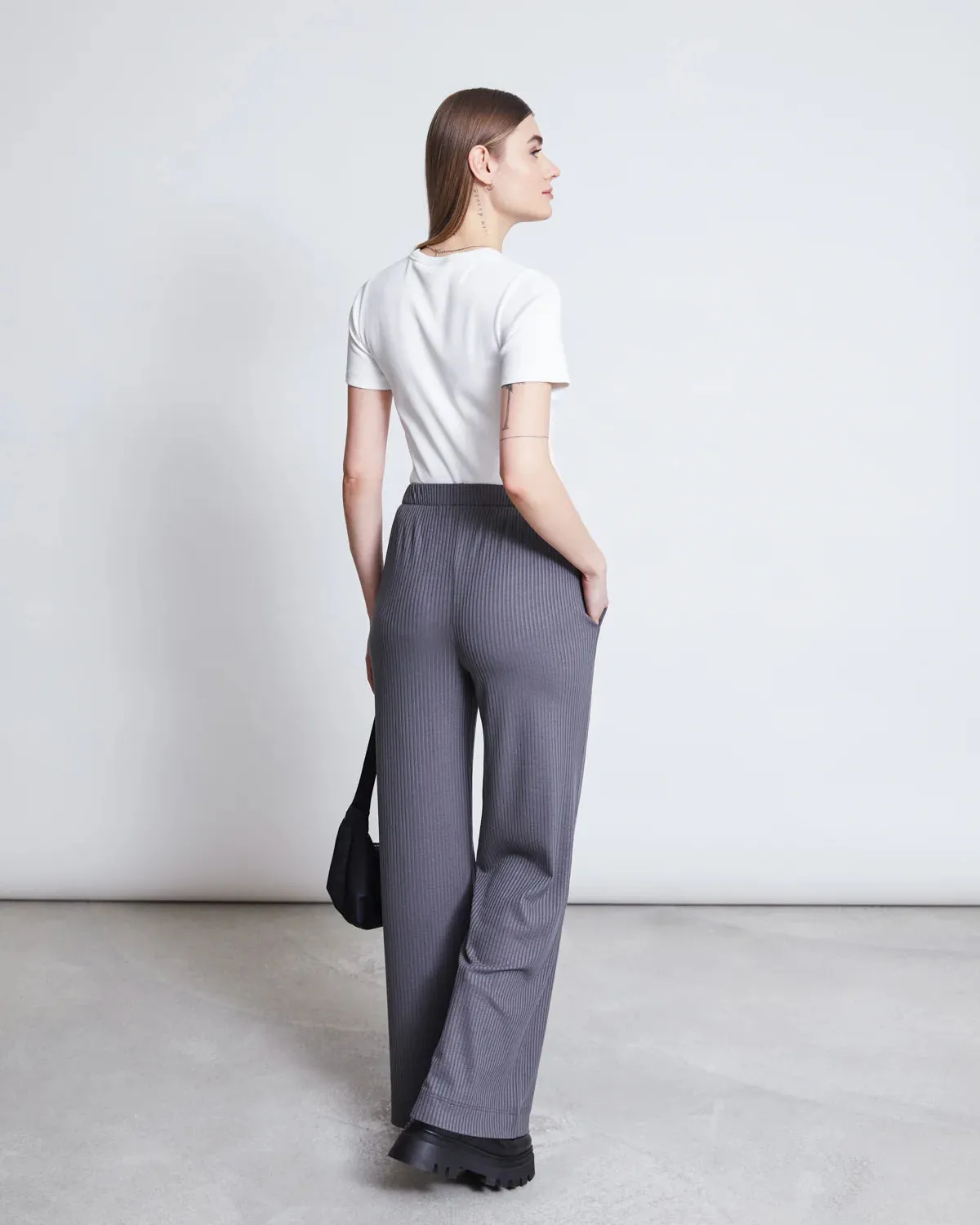 JAN 'N JUNE Smilla trousers dark grey women