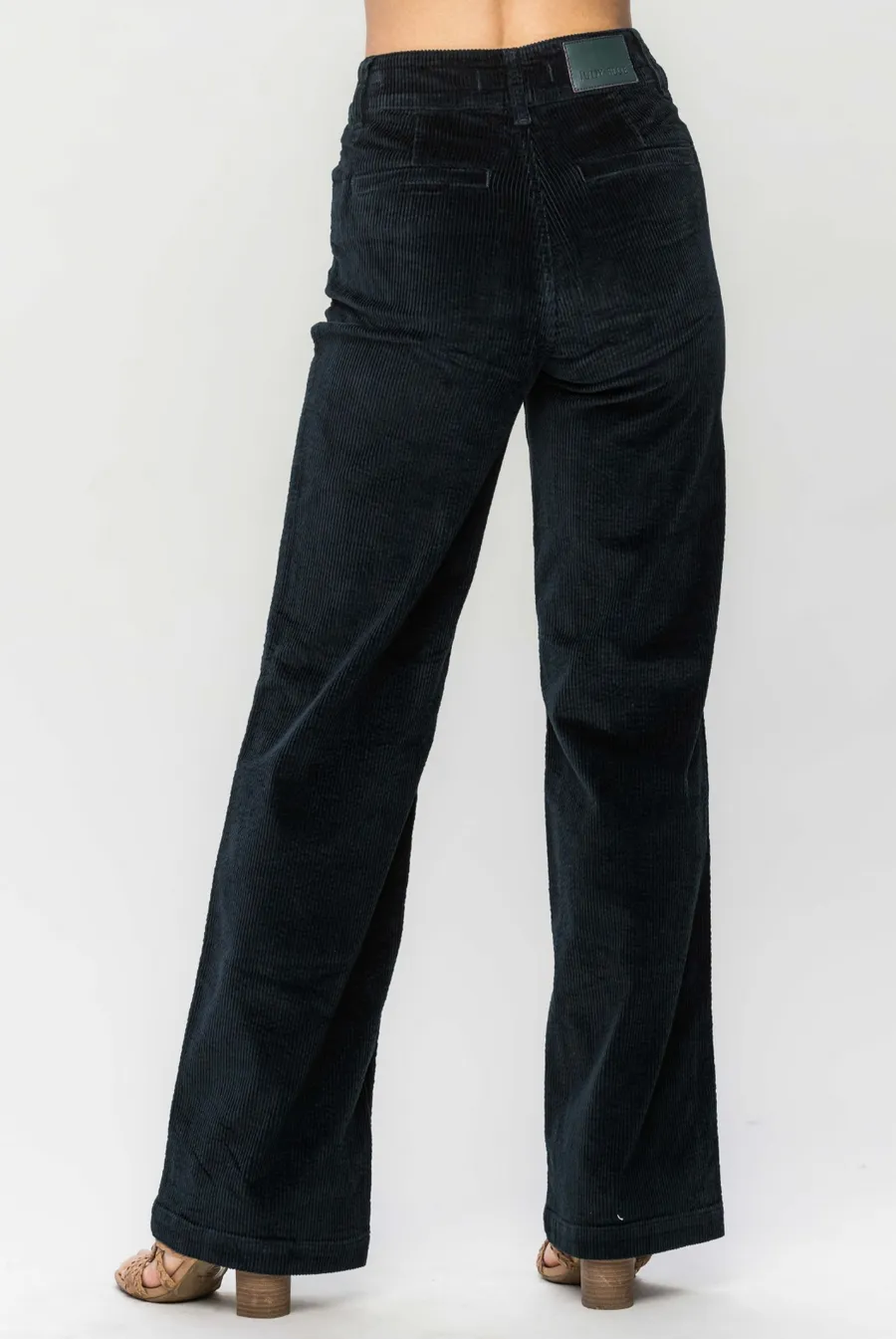 Judy Blue Overdyed Corduroy Trouser Wide Leg