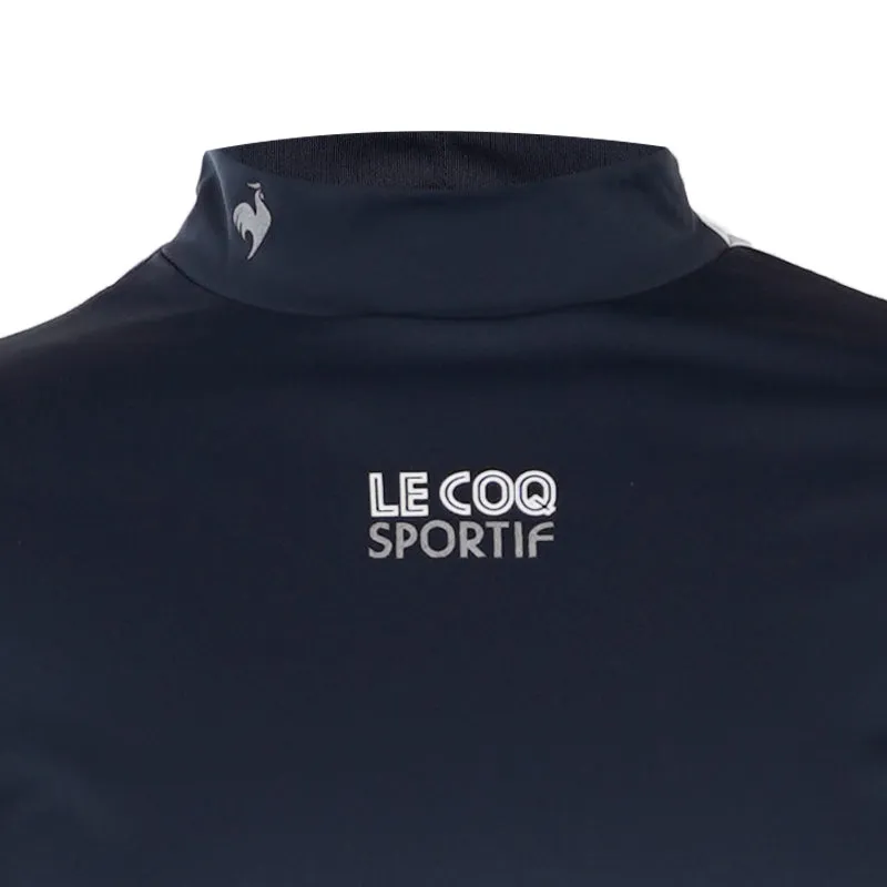 LE COQ SPORTIF GOLF High Neck Women's Long Sleeve Shirt (Navy)