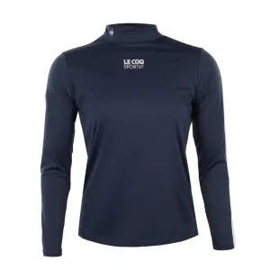 LE COQ SPORTIF GOLF High Neck Women's Long Sleeve Shirt (Navy)