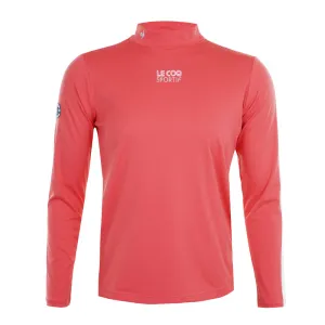 LE COQ SPORTIF GOLF High Neck Women's Long Sleeve Shirt (Red)