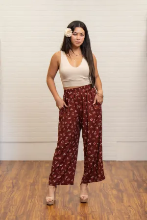 Long Pants - ʻAʻaliʻi Maroon ALL SALES FINAL