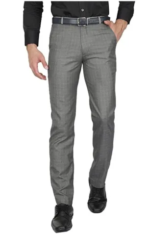 McHenry Men's Regular Fit Formal Trousers