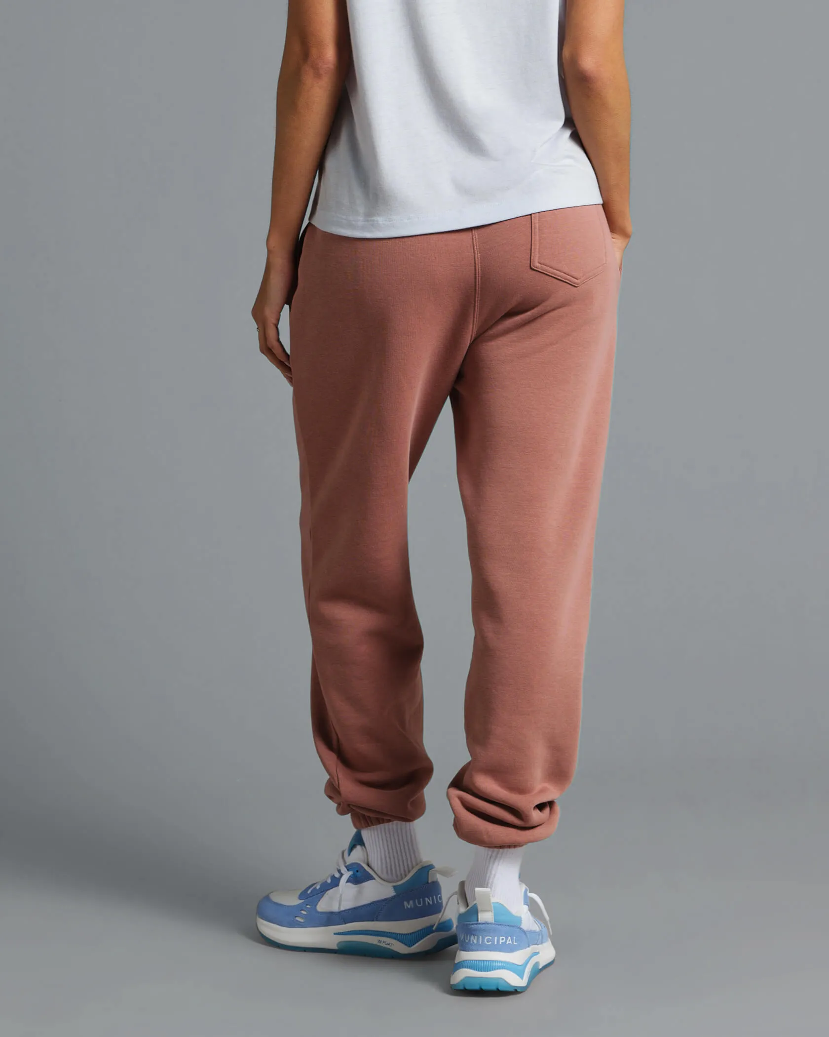 Municipal Women's Varsity Sweatpants - MAUVE