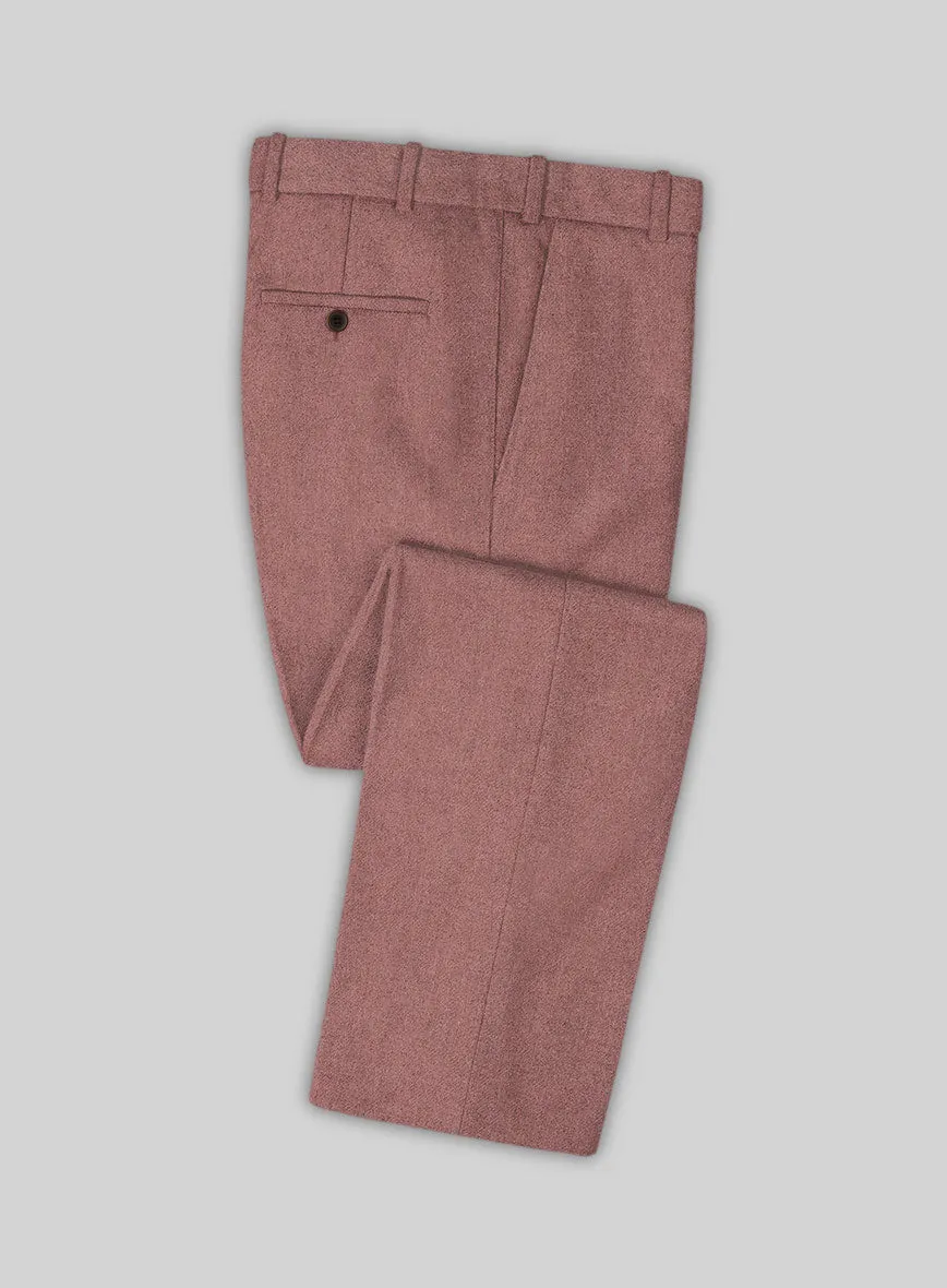 Naples Quartz Pink Tweed Pants