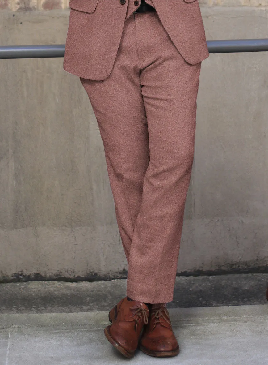 Naples Quartz Pink Tweed Pants