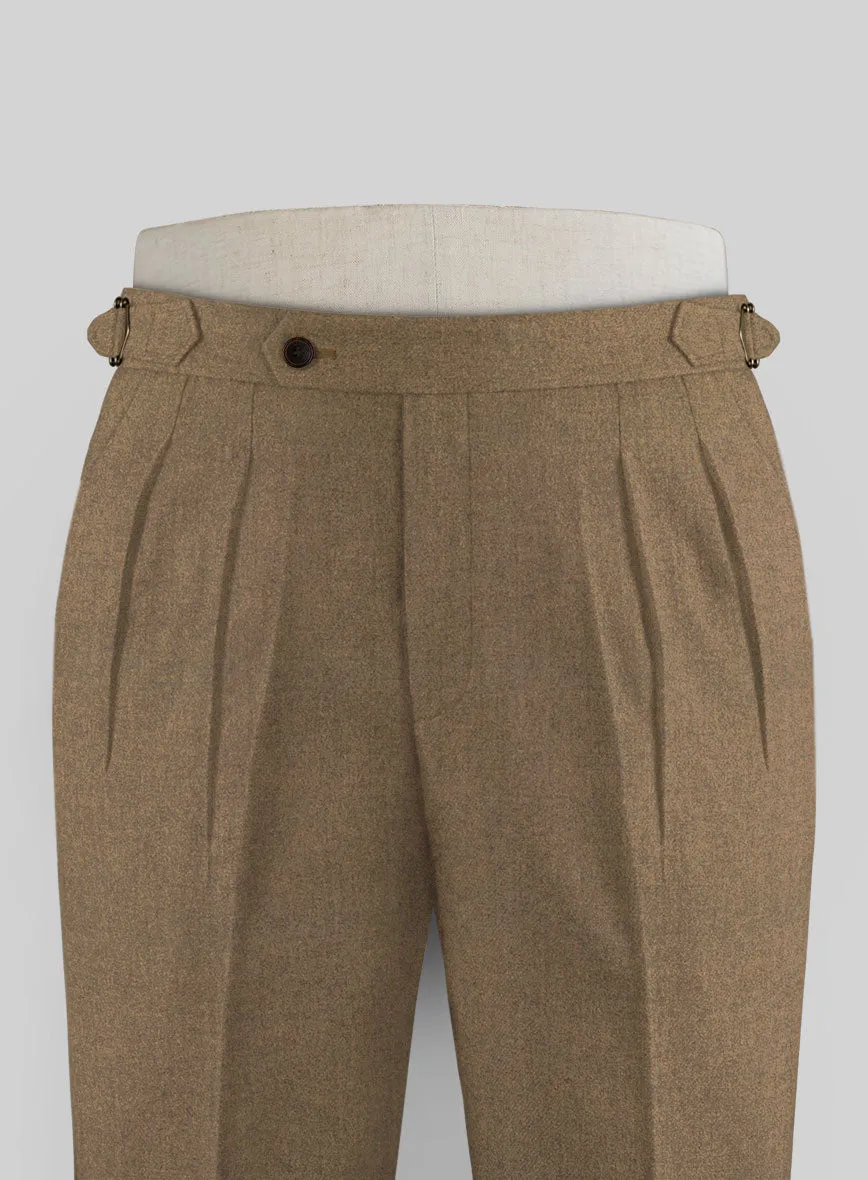 Naples Sahara Highland Tweed Trousers