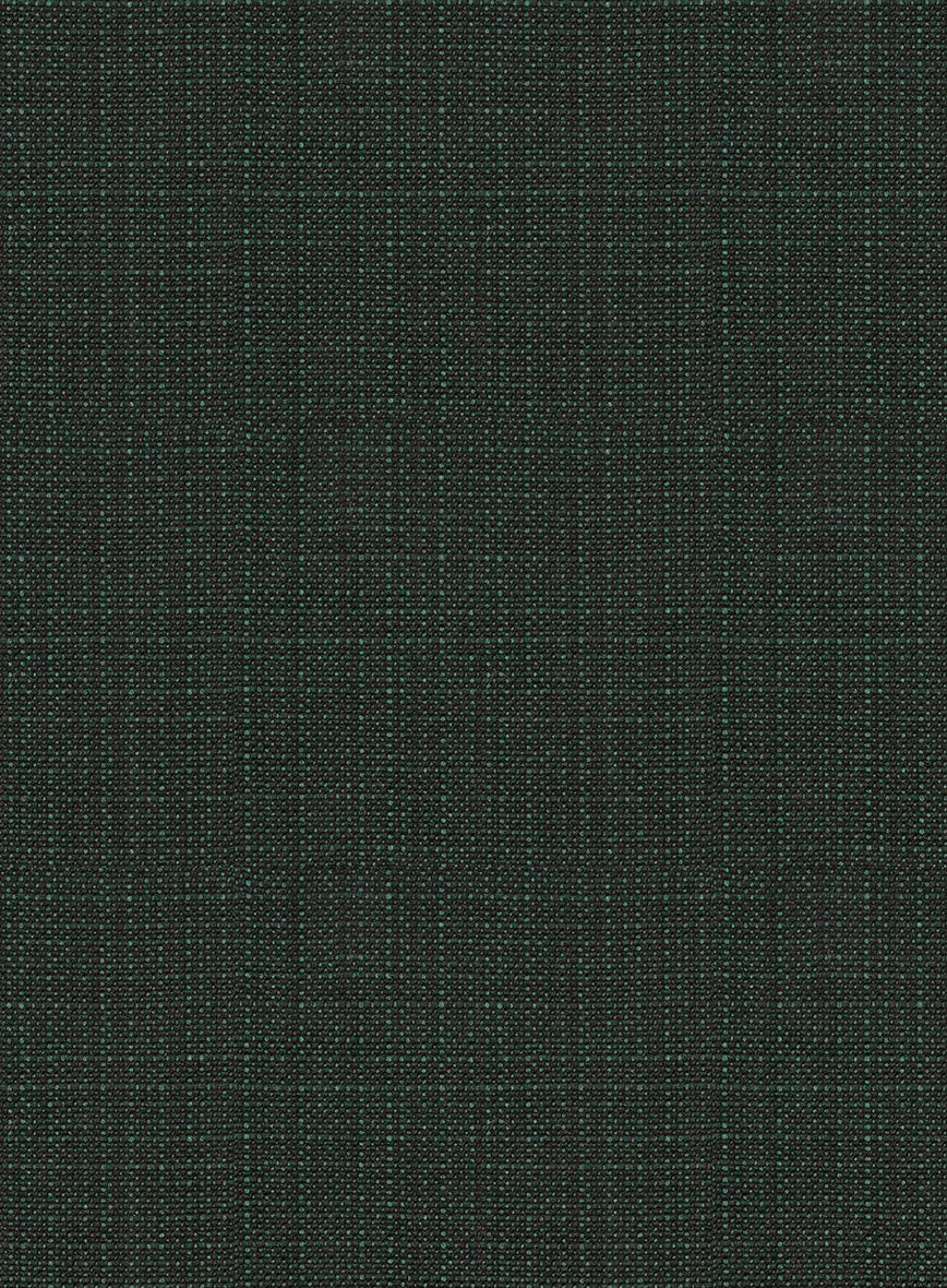 Napolean Bob Weave Green Wool Highland Trousers