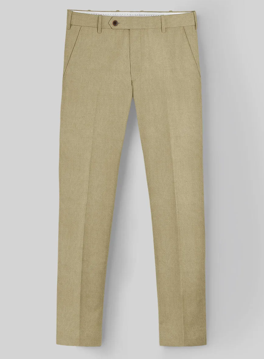 Napolean Sahara Khaki Wool Pants