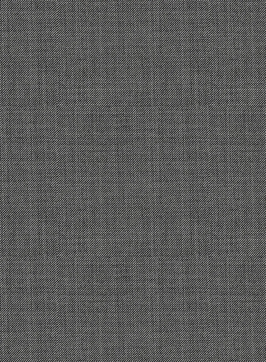 Napolean Sharkskin Gray Double Gurkha Wool Trousers