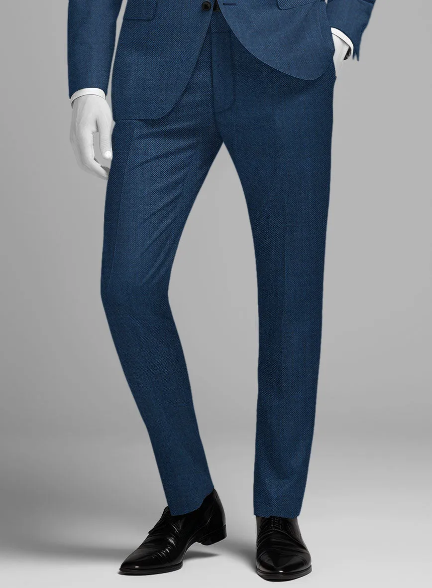 Napolean Spring Royal Blue Wool Pants