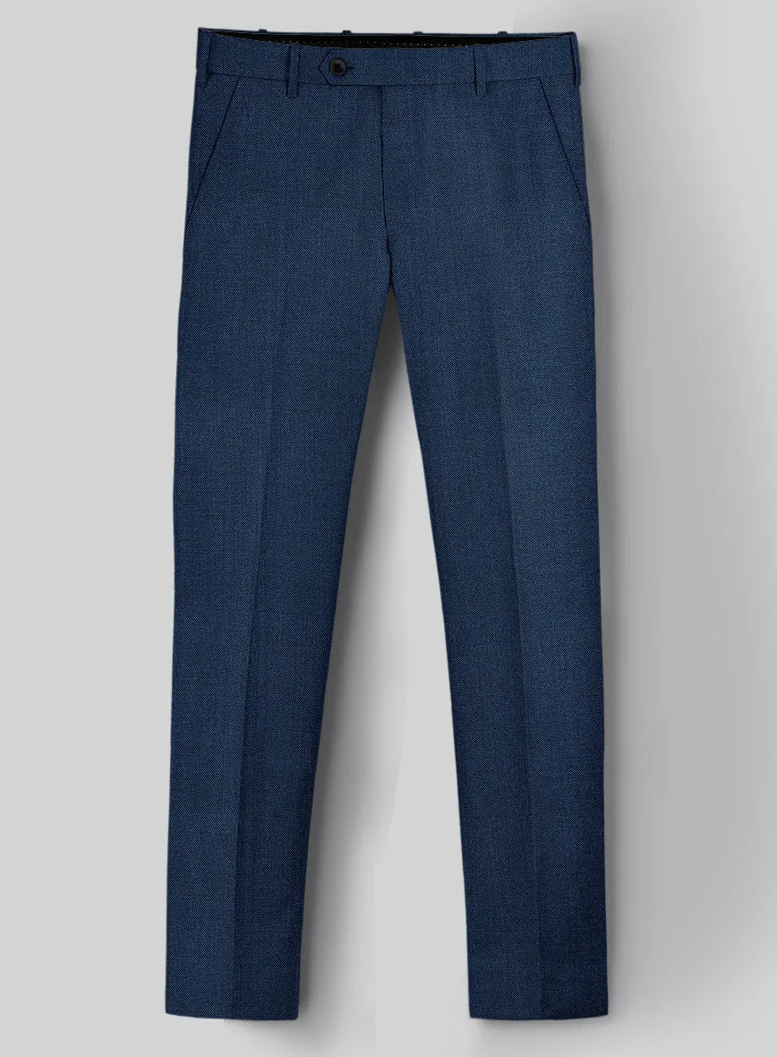 Napolean Spring Royal Blue Wool Pants