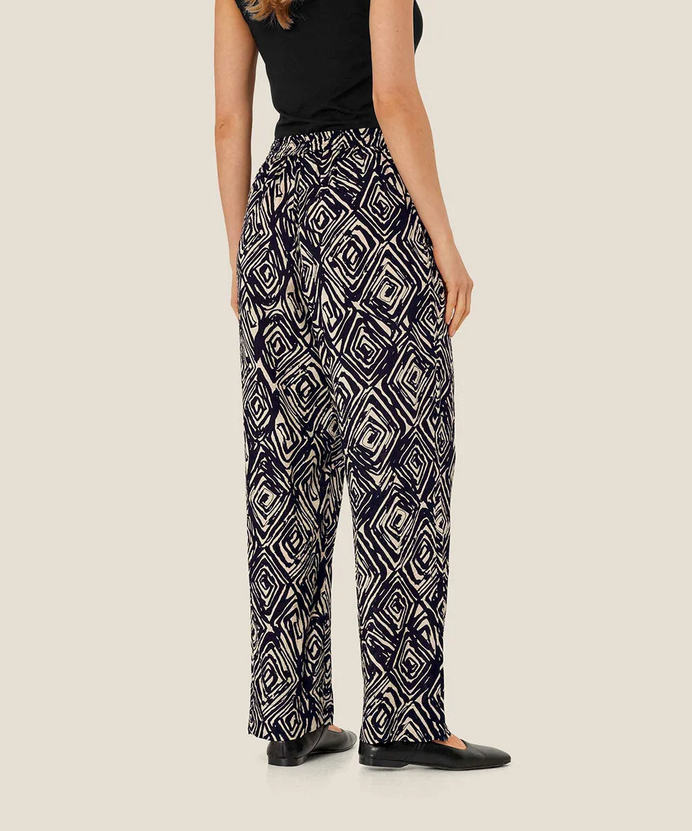 Peonos Printed Pants