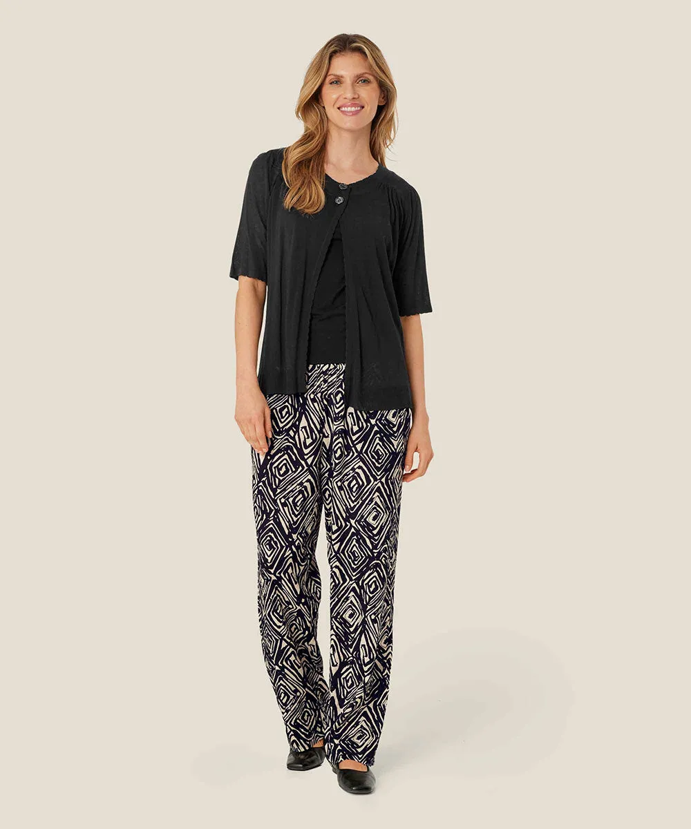 Peonos Printed Pants