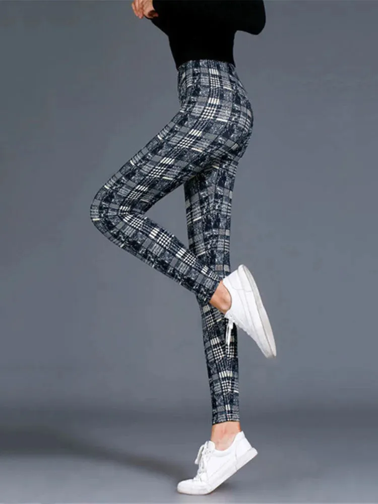 Plaid  High Waist Leggings | PlaidFit