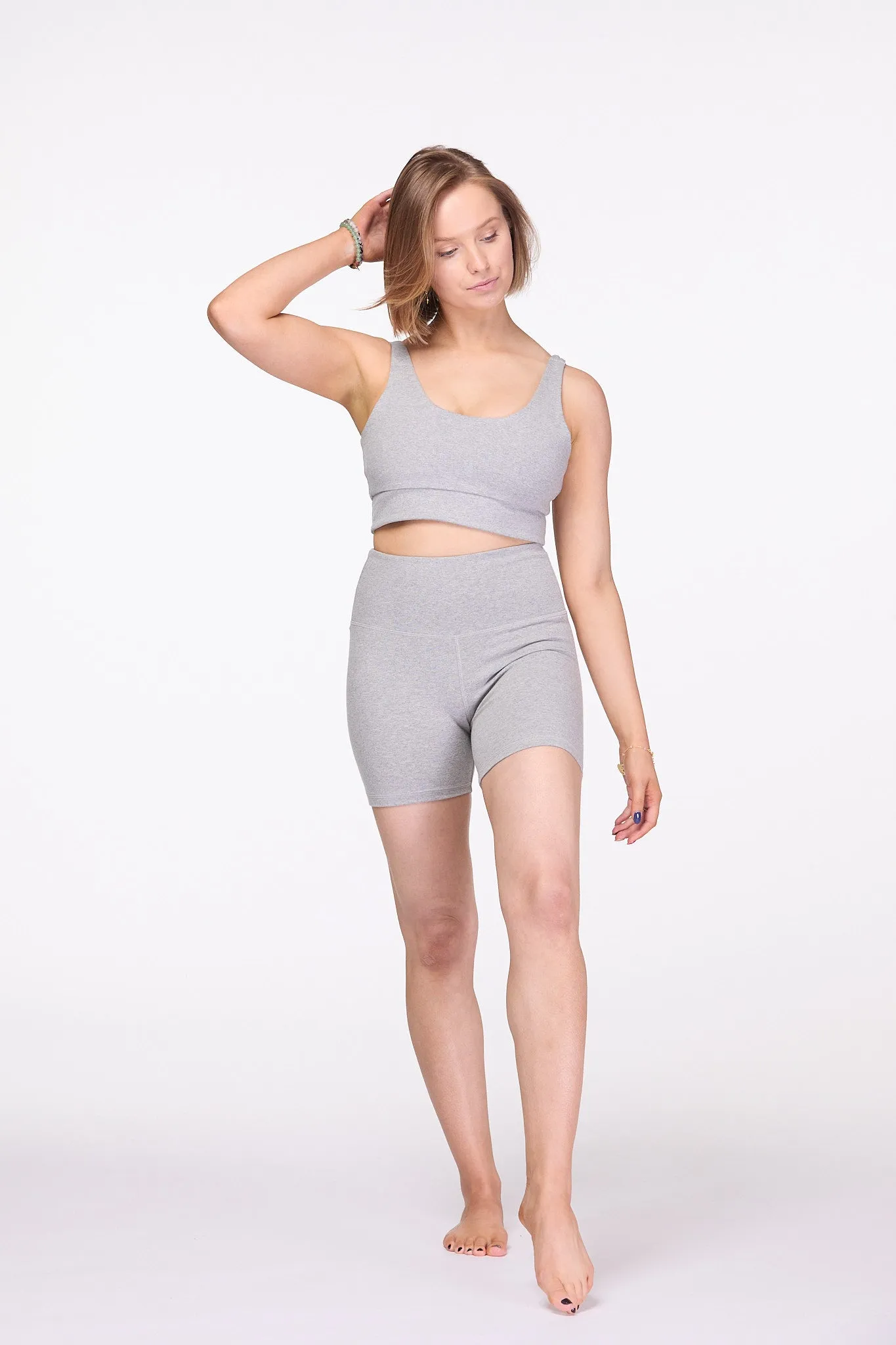 Power Bike Shorts 3" | Grey