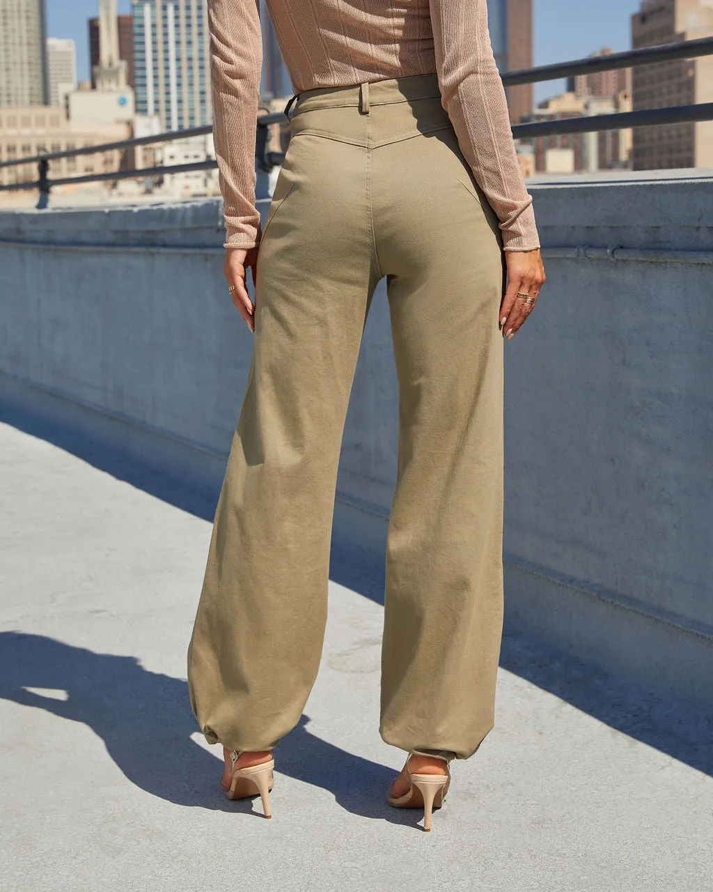 Reine High Rise Flare Pant