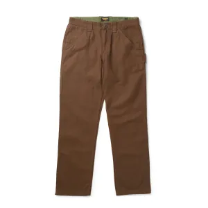 SEAGER Bison Canvas Pant - BROWN