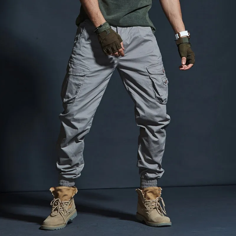 Tactical Cargo Casual Multi Pocket Military Style Men Pants