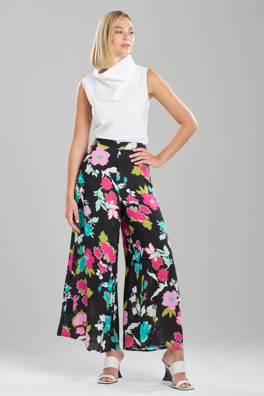 Tangier Printed Silk Georgette Pants