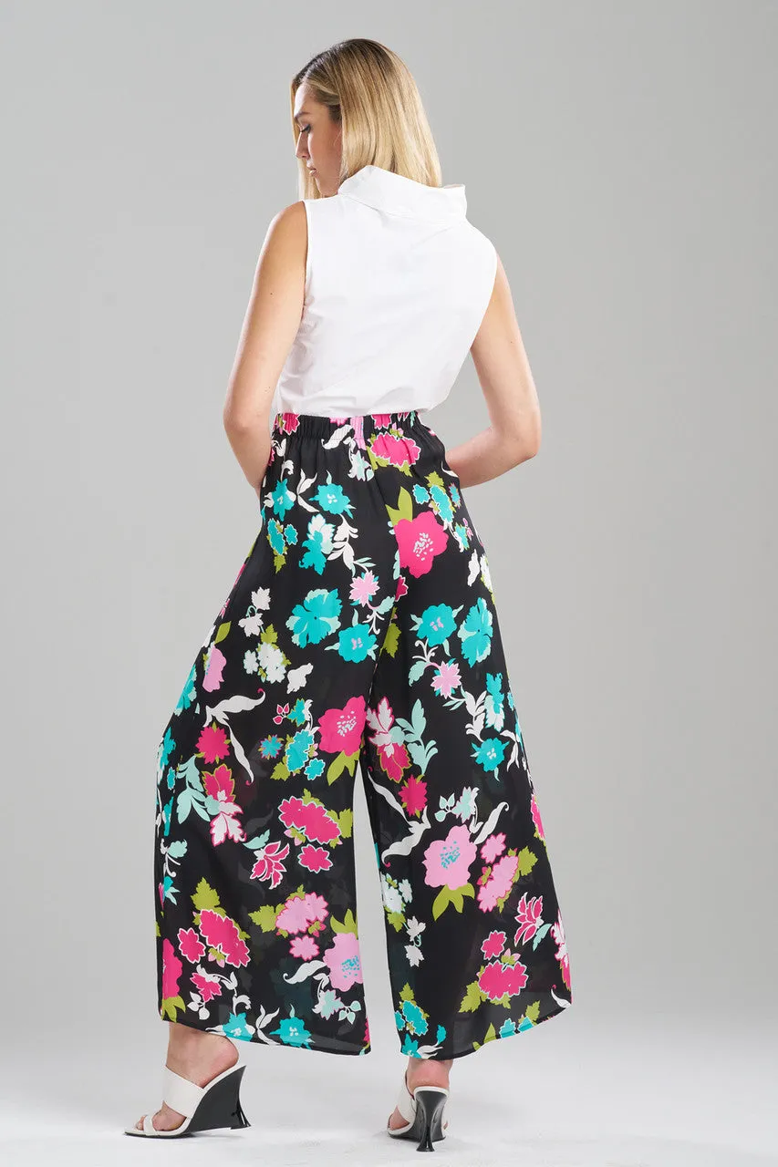 Tangier Printed Silk Georgette Pants