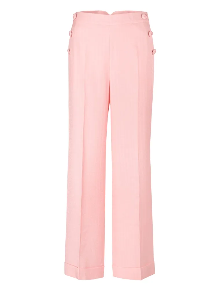 Wide Leg Wheaton Trousers